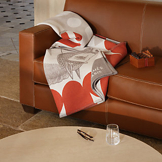 Cheval Joker blanket - Brown | Hermès Mainland China